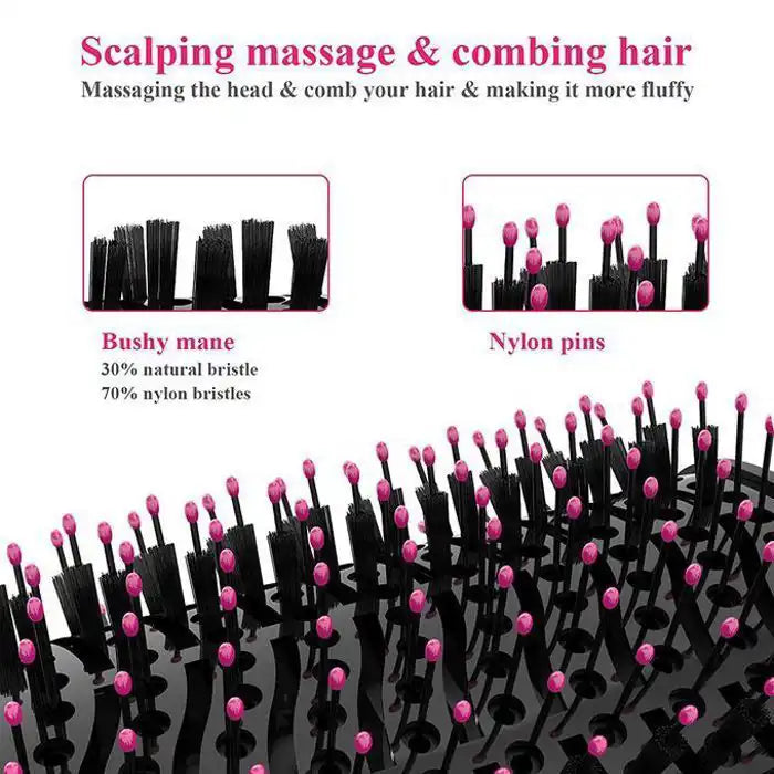 ONE STEP Hot Air Hair Brush – 1200W Hair Dryer & Volumizer | 3 Heat Settings