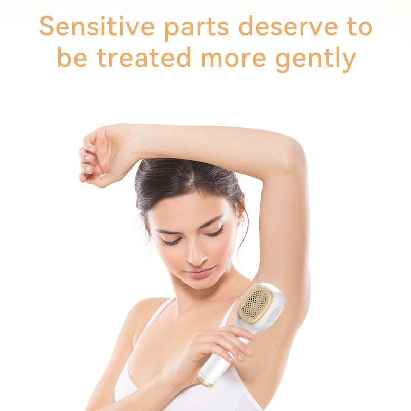 Ice Cooling IPL Laser Hair Removal Device – Painless Permanent Hair Reduction for Women & Men