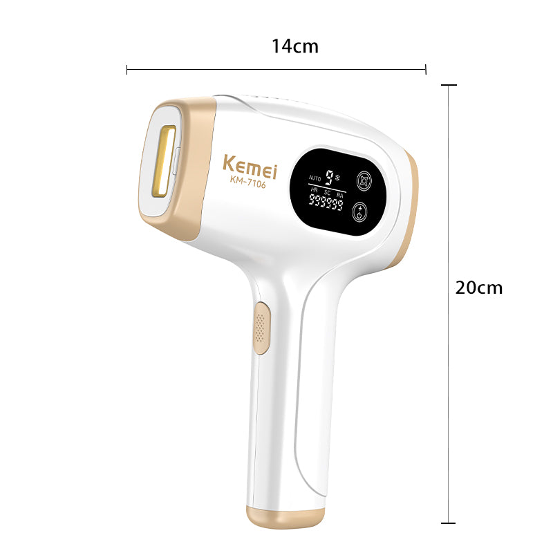 Ice Cooling IPL Laser Hair Removal Device – Painless Permanent Hair Reduction for Women & Men