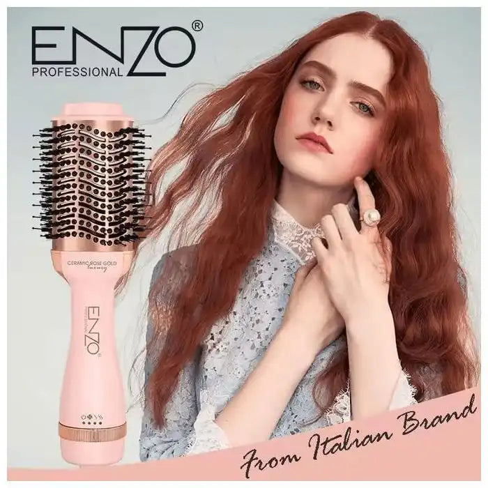 ENZO One-Step Hair Dryer Brush EN-6209 | Dry & Style in Minutes